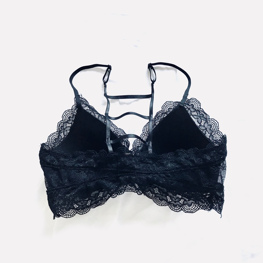 ABS Black Lace Racerback Bra - Picture 2 of 4